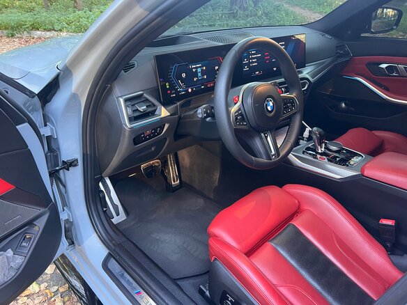 2022 BMW M3 Competition Package VI (G80), серый, 8599999 рублей - вид 16
