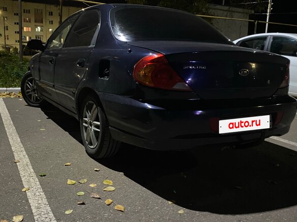 2008 Kia Spectra I Рестайлинг 2, синий, 173000 рублей - вид 8