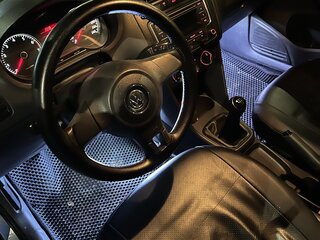 2013 Volkswagen Polo V, серебристый, 465000 рублей, вид 5