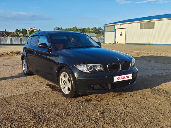 2008 BMW 1 серии 116i I (E81/E82/E87/E88) Рестайлинг, чёрный, 680000 рублей - вид 5