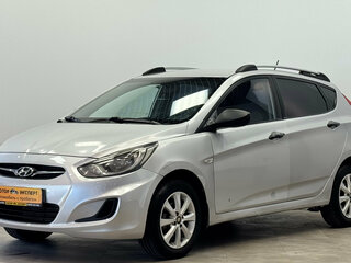 2012 Hyundai Solaris I, серебристый, 470000 рублей, вид 1