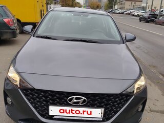 2021 Hyundai Solaris II Рестайлинг, серый, 1600000 рублей, вид 1