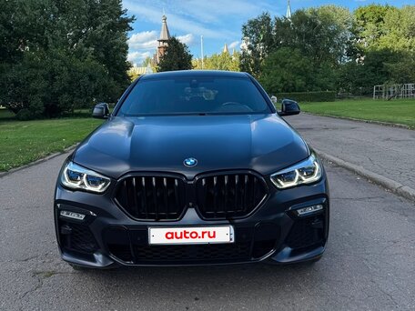 2020 BMW X6 M50d III (G06), чёрный, 6200000 рублей, вид 2