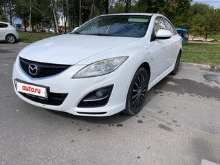 2011 Mazda 6 II (GH) Рестайлинг, белый, 865000 рублей, вид 1