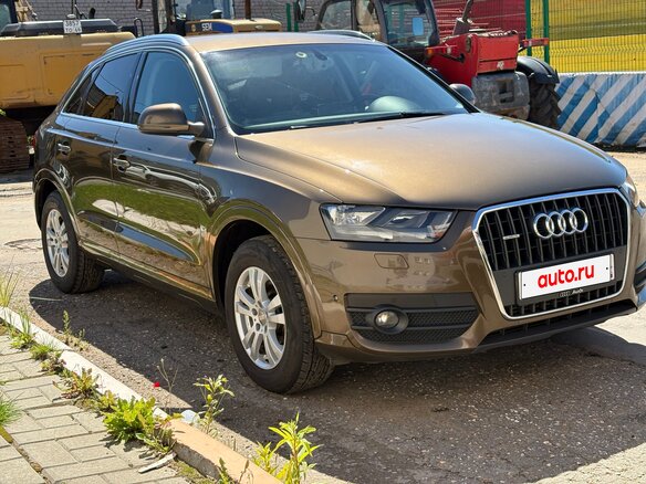 2012 Audi Q3 I (8U), коричневый, 1655000 рублей