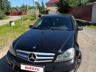 2012 Mercedes-Benz C-Класс 180 III (W204) Рестайлинг, чёрный, 1250000 рублей, вид 1