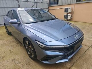 2023 Hyundai Elantra N Line VII (CN7) Рестайлинг, синий, 1300000 рублей, вид 3