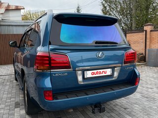 2008 Lexus LX 570 III, голубой, 3160000 рублей, вид 3