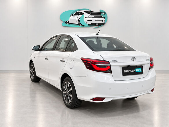 2022 Toyota Vios III Рестайлинг, белый - вид 7