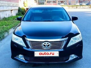 2012 Toyota Camry VII (XV50), чёрный, 1450000 рублей, вид 1