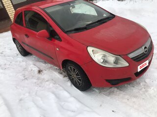 2007 Opel Corsa D, красный, 300000 рублей, вид 2