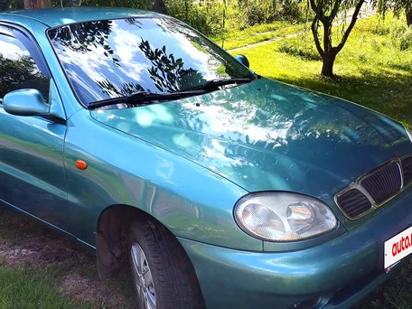 1999 Daewoo Lanos, зелёный, 260000 рублей, вид 1