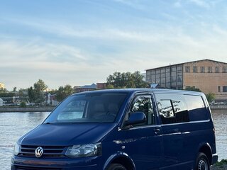 2010 Volkswagen Transporter T5 Рестайлинг, синий, 1149000 рублей, вид 1