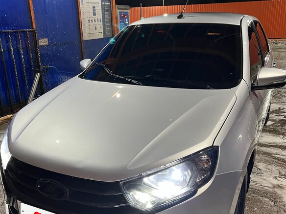 2023 Lada (ВАЗ) Granta I Рестайлинг, серебристый, 750000 рублей - вид 4