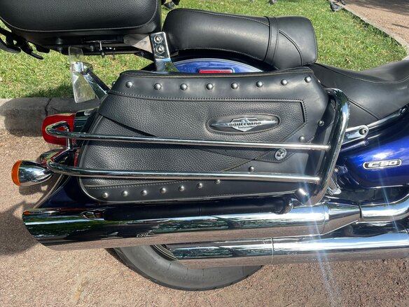 2004 Suzuki Boulevard C90, синий, 735000 рублей - вид 15