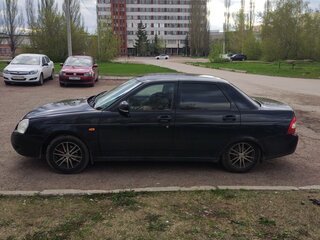 2009 Lada (ВАЗ) Priora I, чёрный, 159999 рублей, вид 4