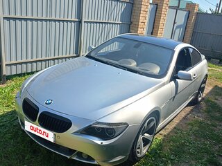 2004 BMW 6 серии 630i II (E63/E64), серебристый, 1050000 рублей, вид 1