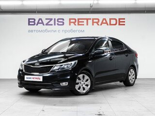 2015 Kia Rio III, чёрный, 850000 рублей, вид 1