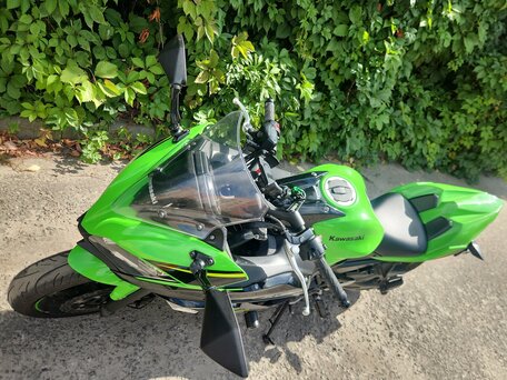 2018 Kawasaki Ninja 650, зелёный, 520000 рублей, вид 4