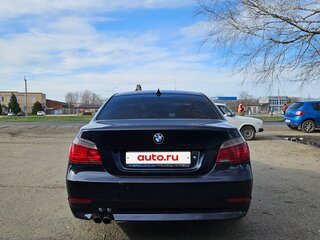 2009 BMW 5 серии 525i V (E60/E61) Рестайлинг, синий, 950000 рублей, вид 5
