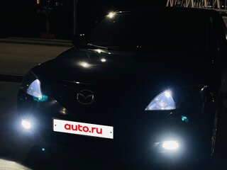 2008 Mazda 3 I (BK) Рестайлинг, синий, 570000 рублей, вид 4