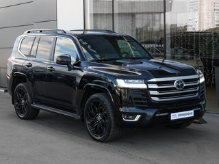 2022 Toyota Land Cruiser 300 Series, чёрный, 7649000 рублей, вид 3