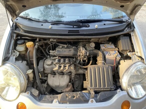 2005 Daewoo Matiz I Рестайлинг, серый, 200000 рублей - вид 8