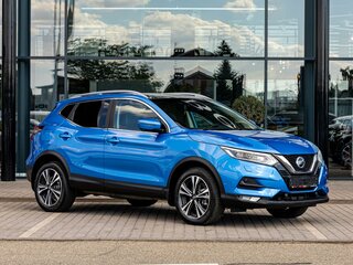 2020 Nissan Qashqai II Рестайлинг, синий, 1855000 рублей, вид 3