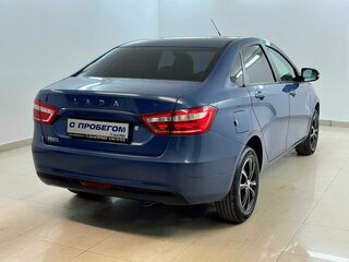 2017 Lada (ВАЗ) Vesta I, синий, 695000 рублей, вид 4