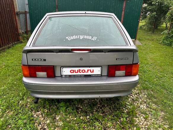 2007 Lada (ВАЗ) 2114, серебристый - вид 7