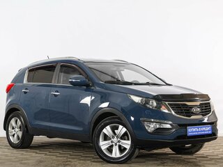 2012 Kia Sportage III, синий, 1659000 рублей, вид 1