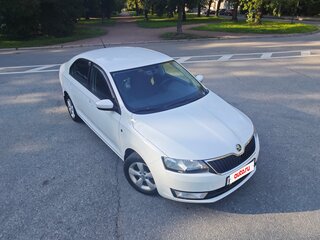 2014 Skoda Rapid I, белый, 930000 рублей, вид 1