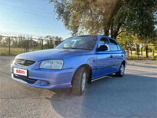 2006 Hyundai Accent ТагАЗ II, фиолетовый, 395000 рублей, вид 1