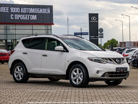 2013 Nissan Murano II (Z51) Рестайлинг 2, белый, 1175000 рублей, вид 3