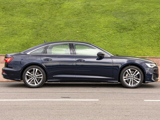 2022 Audi A6 45 TFSI V (C8), синий, 4900000 рублей, вид 3