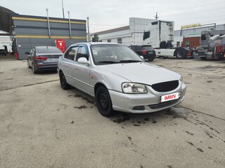 2007 Hyundai Accent ТагАЗ II, серый, 365000 рублей, вид 4