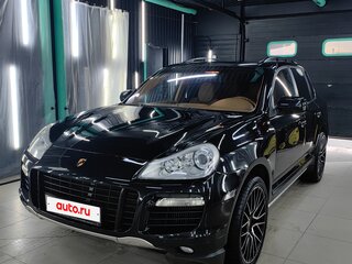 2007 Porsche Cayenne Turbo I Рестайлинг (957), чёрный, 1750000 рублей, вид 5