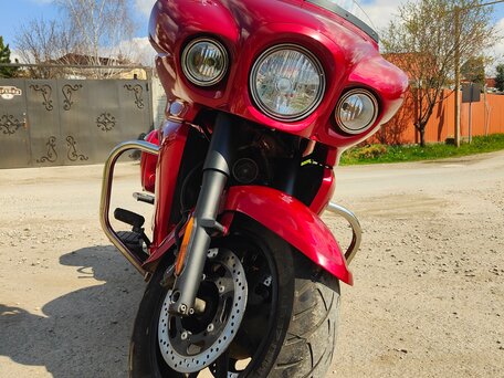 2010 Kawasaki VN1700 Vulcan, красный, 700000 рублей, вид 3