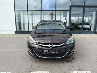 2013 Opel Astra J Рестайлинг, бежевый, 627000 рублей, вид 2