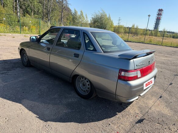 2006 Lada (ВАЗ) 2110, серый, 340000 рублей - вид 8