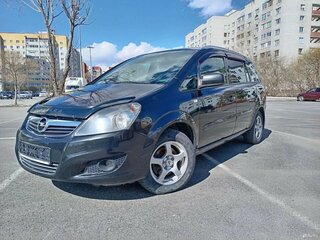 2012 Opel Zafira B Рестайлинг, чёрный, 630000 рублей, вид 1