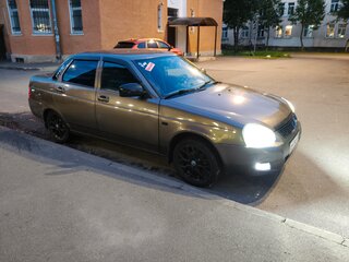 2017 Lada (ВАЗ) Priora I Рестайлинг, коричневый, 510000 рублей, вид 2