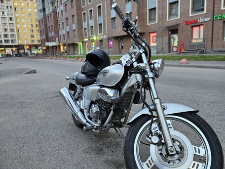 1997 Yamaha Vino 50, серебристый, 169999 рублей, вид 3