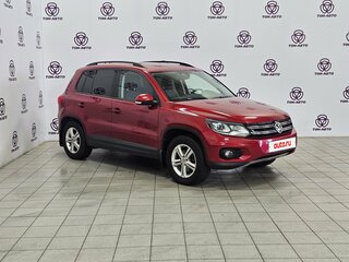2013 Volkswagen Tiguan I Рестайлинг, красный, 1143000 рублей, вид 3