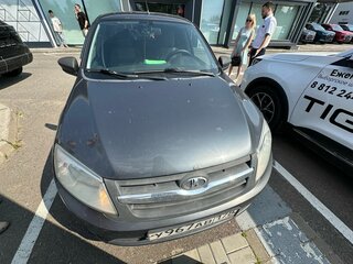 2016 Lada (ВАЗ) Granta I, серый, 349000 рублей, вид 2