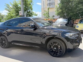 2017 BMW X6 40d II (F16), чёрный, 4680000 рублей, вид 2