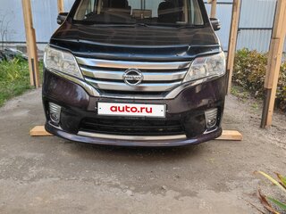2013 Nissan Serena IV (C26), фиолетовый, 1350000 рублей, вид 3