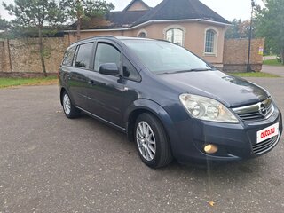 2010 Opel Zafira B Рестайлинг, синий, 515000 рублей, вид 4