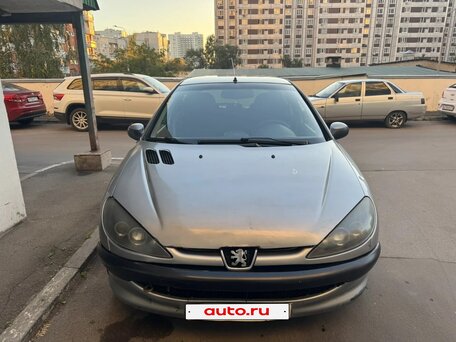 2003 Peugeot 206, серый, 170000 рублей, вид 2