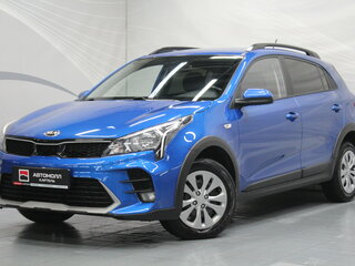 2021 Kia Rio X IV Рестайлинг, синий, 1699000 рублей, вид 1